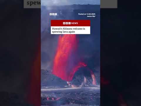 Hawaii’s Kilauea volcano puts on fiery display as eruption intensifies. #Hawaii #Volcano #BBCNews