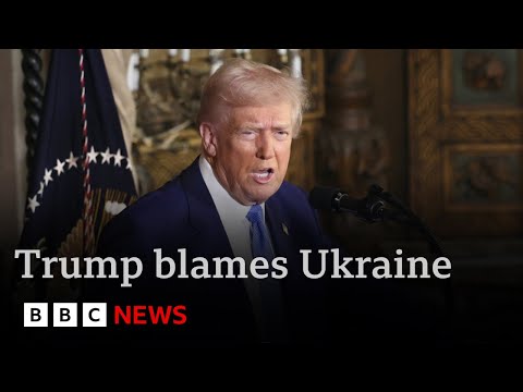 Trump tells Ukraine “You should have never started the war, you could have given up land” | BBC News