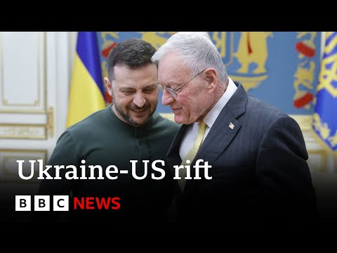 Donald Trump’s envoy calls Ukrainian President Zelensky a ‘courageous leader’ | BBC News