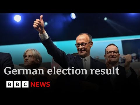 Trump congratulates Germany’s conservative election winners as far-right AfD come second|  BBC News