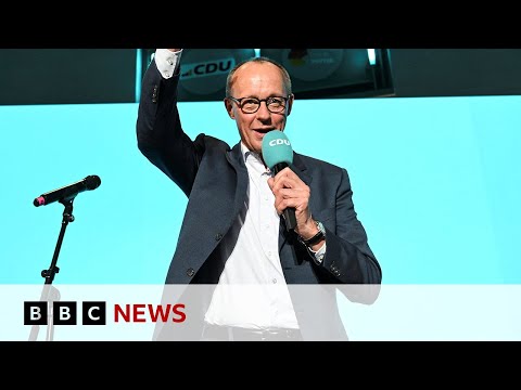 Germany’s conservatives celebrate, as far-right enjoy record result | BBC News