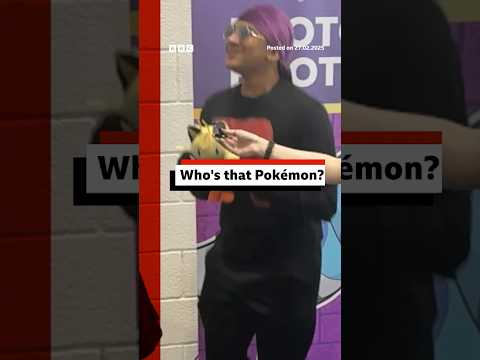 Pokemon fans try to guess who’s that Pokemon? #PokemonDay #Pokemon #BBCNews