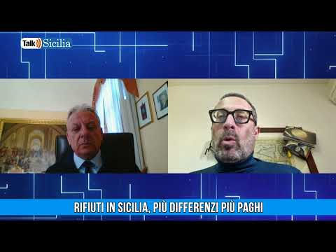 Talk Sicilia – Paolo Amenta – Rifiuti in Sicilia, più differenzi più paghi