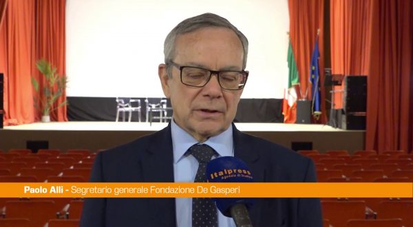 De Gasperi, Alli “Se fosse in vita vedrebbe un’Europa in cammino”