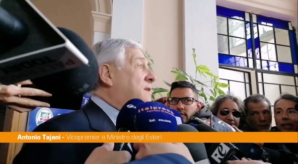 Tajani “La politica estera la fanno Palazzo Chigi e Farnesina”