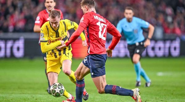 Lilla-Borussia Dortmund 1-2, tedeschi ai quarti di Champions