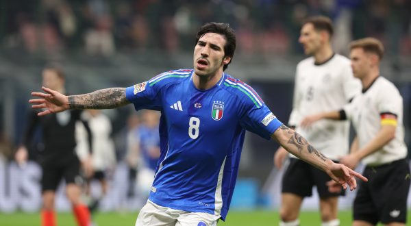Tonali illude gli azzurri, ma a San Siro vince la Germania