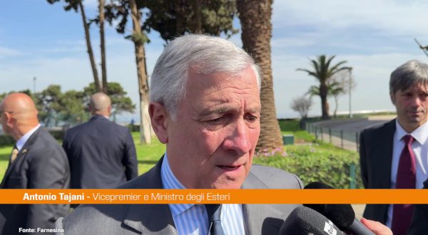 Tajani “Presenza militare in Ucraina? Riflettere attentamente”