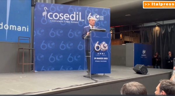 A Catania celebrati i 60 anni di Cosedil, Schifani “Un plauso all’imprenditoria”