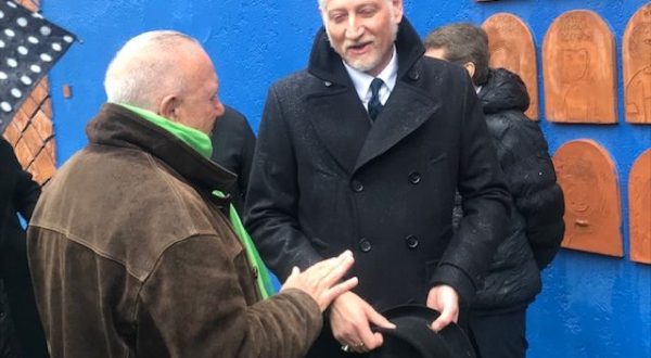 Giuli a Catania visita ‘La Porta delle Farfalle’ “Luogo sacro e straordinario”