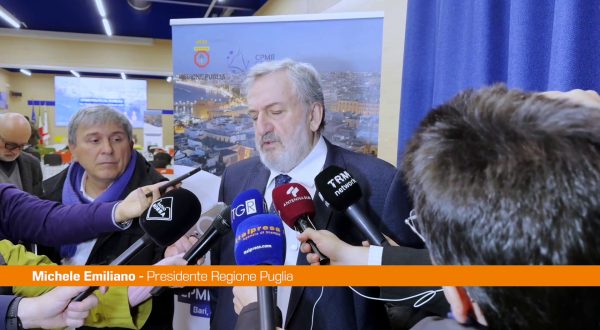 Crisi idrica, Emiliano “Non ci sono soluzioni a impatto zero”