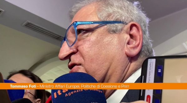 PNRR, Foti “Spesa è al 52%, bisogna accelerare”