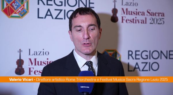 Vicari “Festival della Musica Sacra del Lazio occasione unica”