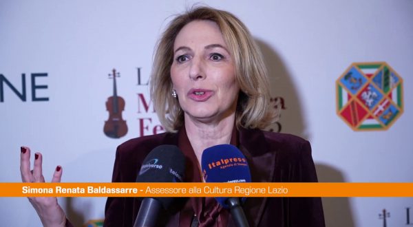 Baldassarre “Festival Musica Sacra esalta patrimonio culturale Lazio”