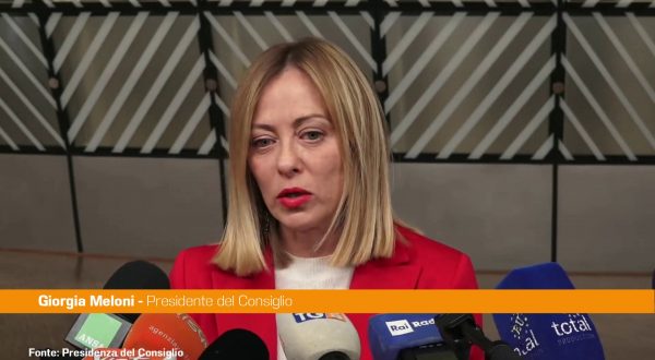 Ucraina, Meloni “Garanzie di sicurezza per una pace giusta e duratura”