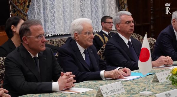 Giappone, Mattarella incontra presidente della Camera dei Consiglieri