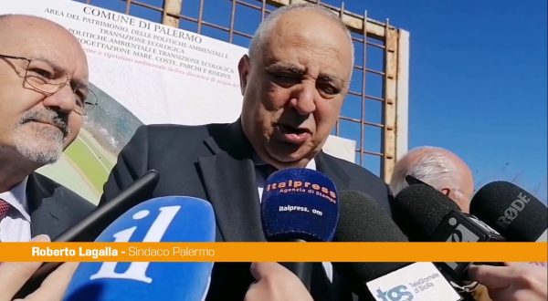 Palermo, Lagalla “Lavori parco Libero Grassi ci proiettano nel futuro”