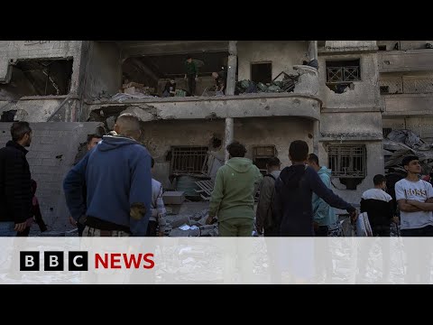 At least 55 killed in new Israeli Gaza strikes, says Hamas-run agency | BBC News