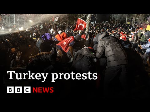 Turkish President Erdogan calls protests ‘evil’ as unrest continues | BBC News