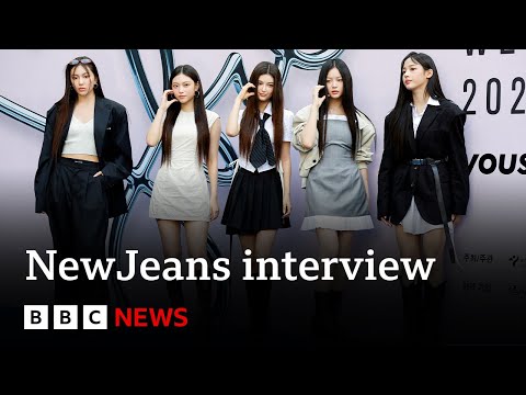 NewJeans tell BBC why they spoke out | BBC News