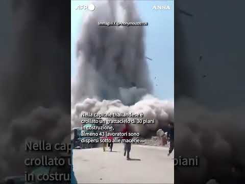 Trema la terra in Birmania, scossa di magnitudo 7.7 #ansa
