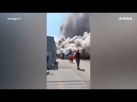 Terremoto in Birmania provoca il crollo di un grattacielo in costruzione a Bangkok #ansa