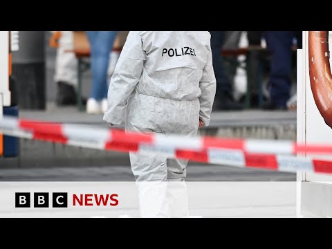 Two dead after car drives into crowd in German city of Mannheim | BBC News