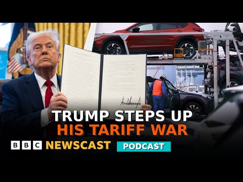 President Trump announces more tariffs but how will the UK government respond? | BBC Newscast