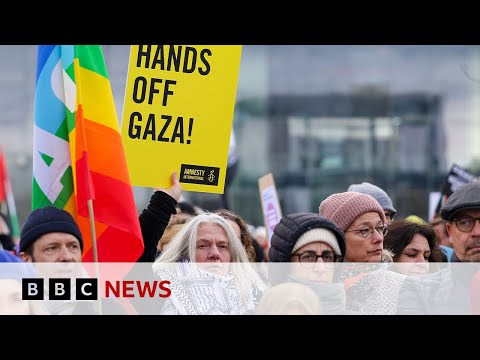 Creator of AI Gaza video shared by Donald Trump says it was ‘satire’ | BBC News