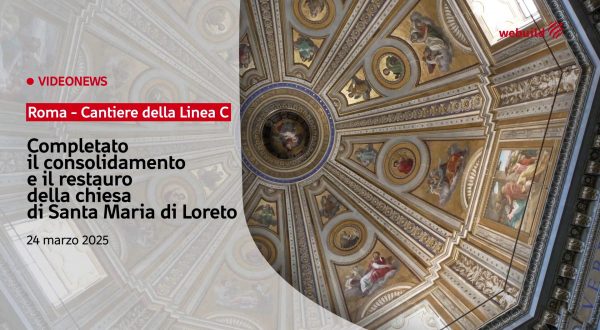 Webuild, a Roma torna a splendere la Chiesa di Santa Maria di Loreto