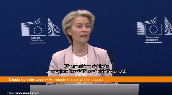 Automotive, Von der Leyen “Tre anni per adeguarsi ai target CO2”