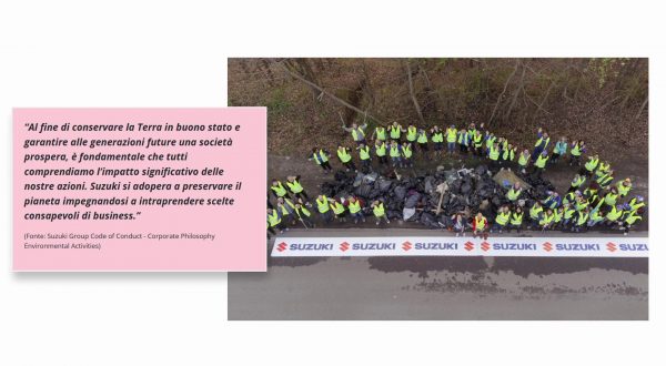 Suzuki racconta il suo impegno sostenibile