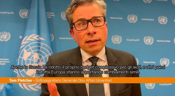 Onu,Fletcher sugli aiuti umanitari dell’Italia “Devo essere ottimista”
