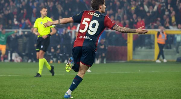 Genoa-Udinese 1-0, Zanoli insacca il gol salvezza