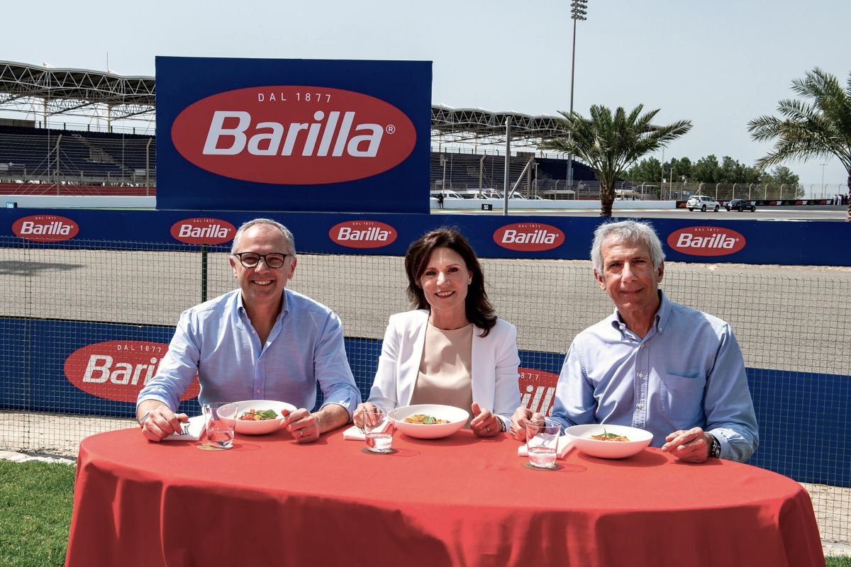 Barilla mette a tavola la F1