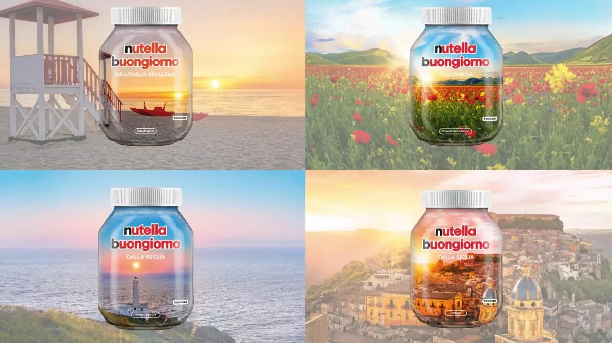 Nutella celebra la bellezza delle albe italiane con una limited edition