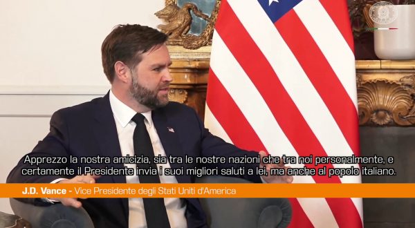 Vance incontra Meloni “Importanti negoziati commerciali tra Usa e Ue”