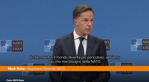 Difesa, Rutte “Abbiamo più che mai bisogno della Nato”