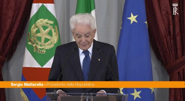 Mattarella “Le nuove generazioni traggano alimento dalla storia”