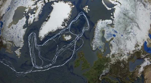 I cambiamenti climatici rallentano la Corrente Circumpolare Antartica