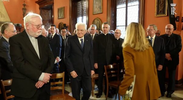 Mattarella alla cerimonia dei 175 anni di Civiltà Cattolica