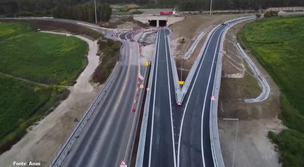 Anas, aperto il nuovo viadotto Salso lungo la statale 640