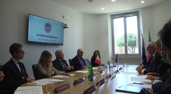 Il presidente dell’Estonia Karis visita UnitelmaSapienza