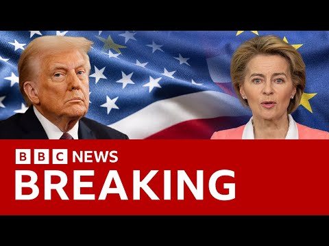 EU imposes extra 25% tariffs on US imports | BBC News