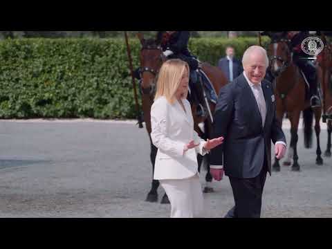 Il Presidente del Consiglio, Giorgia Meloni, incontra Sua Maestà Carlo III