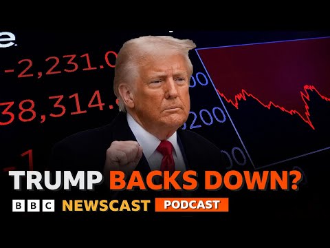 US President Trump pauses higher tariffs for 90 days – but slaps China with 125% | BBC Newscast