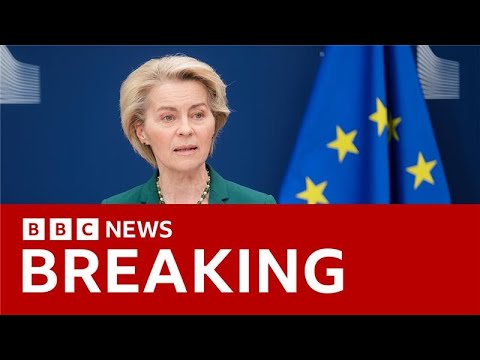 EU puts counter-tariffs on hold for 90 days after US pauses its higher tariffs | BBC News
