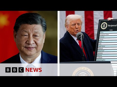 US hitting China with 145% tariffs, White House confirms | BBC News