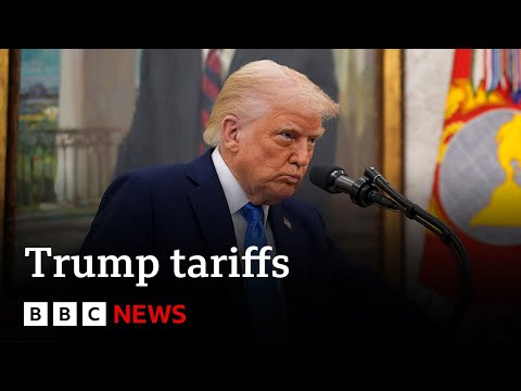 Donald Trump set to announce sweeping global tariffs on US ‘Liberation Day’ | BBC News