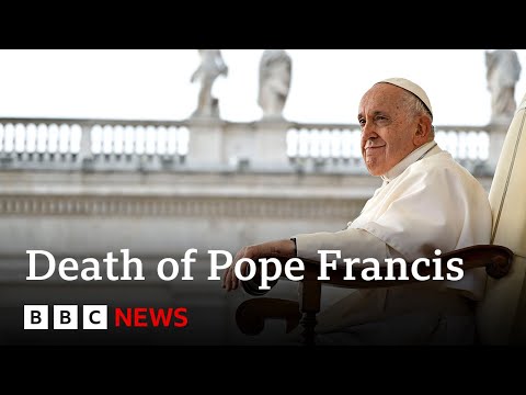 LIVE: Pope Francis’s funeral details to be discussed as mourners gather at Vatican | BBC News